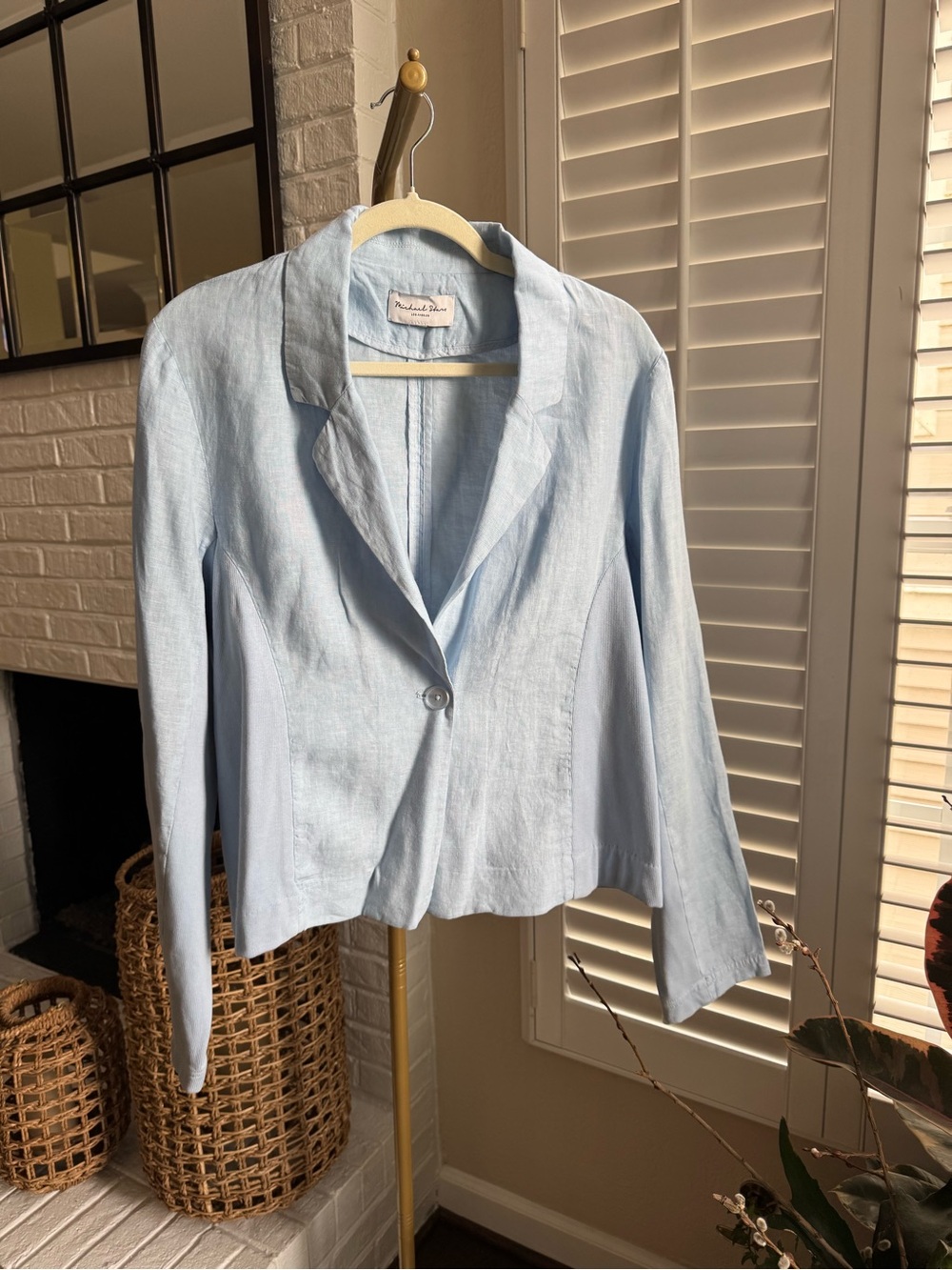 Michael Stars Pearson Linen Blazer